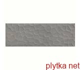 Керамічна плитка Terracruda Piombo St Arte 3D Rett R6Uz темно-сірий 400x1200x0 матова