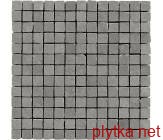 Керамическая плитка Мозаика Boom Mosaico Piombo R54U серый 300x300x0 матовая