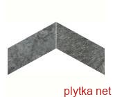 Керамічна плитка Blackboard Lisca Diagonale A+B Antracite 52789 чорний 195x475x0 матова