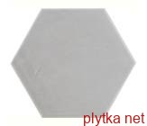 Керамічна плитка Керамограніт Плитка 19,8*22,8 Hexagonos Lambeth Cement сірий 198x228x0 сатинована глазурована