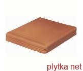 Керамічна плитка Клінкерна плитка Esquina Recta Nueva Quijote Rodamanto N028022 коричневий 330x330x0 матова