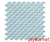 Керамическая плитка Мозаика Мозайка 36*29 Dimension Tender Br 6007E голубой 360x290x0 рельефная глянцевая