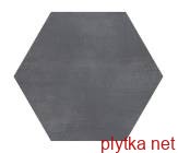 Керамічна плитка Керамограніт STARKHEX MARENGO 258x290 темний 290x258x8 матова сірий