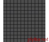 Керамічна плитка Мозаїка 30*30 Tempera Antracite R70U чорний 300x300x0 матова