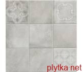 Керамическая плитка Fattoamano Maiolica Grigio серый 615x615x0 матовая