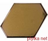 Керамическая плитка Benzene Metallic 23835 золотой 108x124x0 глянцевая