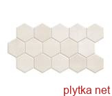 Керамічна плитка HEX WHITE 265x510x9