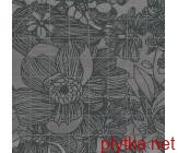 Керамическая плитка Керамогранит Мозаика Мозайка 37,5*37,5 Ironstone Mosaico Flora Argento R7Rm серый 375x375x0 матовая