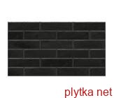 Керамічна плитка Клінкерна плитка FOGGIA NERO чорний 245x65x8 структурована