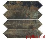 Керамічна плитка Oxydum Decoro Rust (Tozz. Losanga 7,5*30) коричневий 75x300x0 полірована