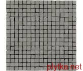 Керамическая плитка Мозаика Studio Mosaico Antracite R4Qv темно-серый 300x300x0 матовая