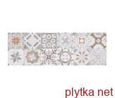Керамічна плитка CONCRETE STYLE INSERTO PATCHWORK 200x600x9