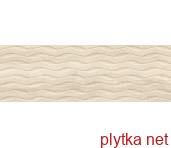 Керамічна плитка SILENCE BEIGE SCIANA STRUKTURA REKT. POLYSK 25х75 (плитка настінна) 0x0x0