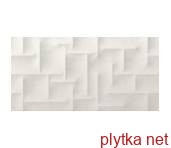 Керамическая плитка Грес Serena Relieve Blanco белый 450x900x0 глянцевая
