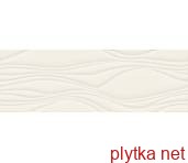 Керамічна плитка NEVE BIANCO SCIANA STRUKTURA REKT. POLYSK 25х75 (плитка настінна) 0x0x0