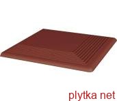 Керамическая плитка Плитка Клинкер NATURAL ROSA 30х30 (угловая ступенька) 0x0x0