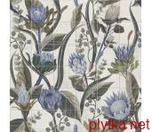 Керамическая плитка Декор 20*20 Mural Blue Leaves 0x0x0