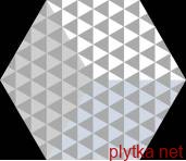 Керамограніт Керамічна плитка PEONIA AZUL 23х27 (шестигранник) M138 mix 15 ps (плитка для підлоги та стін) 0x0x0