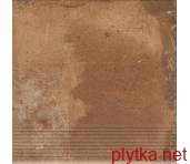 Керамічна плитка Клінкерна плитка PIATTO TERRA 30х30 (сходинка) 0x0x0