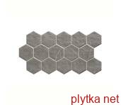 Керамограніт Керамічна плитка Мозаїка MUSE HEX GREY 26.5х51 (шестигранник (плитка для підлоги та стін) 0x0x0