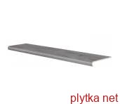 Клінкерна плитка Керамічна плитка Сходинка V-Shape Cortone Grigio 32x120,2x0,8 код 1731 Cerrad 0x0x0