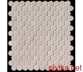 Керамогранит Керамическая плитка Мозаика MILANO&amp;FLOOR BEIGE ROUND MOSAICO MATT 29.5х32.5 (мозаика) FNSU 0x0x0