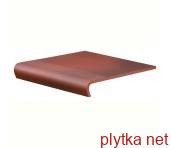 Керамічна плитка Клінкерна плитка V-SHAPE COUNTRYW WISNIA 30х34.4х1.1 (сходинка з капіносом) 0x0x0