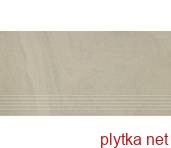 Керамогранит Керамическая плитка Плитка Клинкер ROCKSTONE GRYS 29.8х59.8 (ступенька) MAT 0x0x0