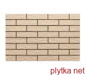 Клінкерна плитка Керамічна плитка Плитка фасадна Kremowa Rustiko 6,5x24,5x0,65 код 9737 Cerrad 0x0x0