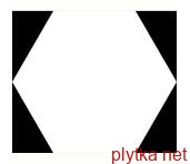Керамограніт Керамічна плитка ELEMENT BLANCO 23х27 (шестигранник*) M137 (плитка для підлоги та стін) 0x0x0