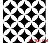 Керамическая плитка DISTRICT CIRCLES BLACK 200x200x7