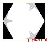 Керамограніт Керамічна плитка STELLA SILVER 22x25 (шестигранник) (плитка для підлоги та стін) 0x0x0