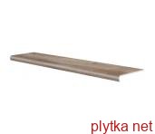 Клінкерна плитка Керамічна плитка Сходинка з капіносом V-shape Mattina Beige 320-50x1202x10 Cerrad 0x0x0