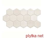 Керамогранит Керамическая плитка Мозаика MUSE HEX WHITE 26.5х51 (шестигранник (плитка для пола и стен) 0x0x0