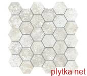 Керамограніт Керамічна плитка Мозаїка IMPERIAL TREVI NAT RET 28х29 (шестигранник) M303 (155322) (плитка для підлоги та стін) 0x0x0