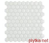 Керамическая плитка Мозаика 31,5*31,5 Matt White Hex 910 D 0x0x0