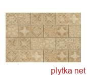Клінкерна плитка Керамічна плитка Камінь фасадний Torstone Beige Decor 14,8x30x0,9 код 9263 Cerrad 0x0x0
