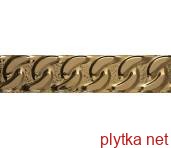 Керамическая плитка FASHION SPIRIT COPPER LISTWA STRUKTURA POŁYSK 9х39.8 (фриз) 0x0x0