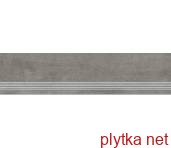 Керамограніт Керамічна плитка Клінкерна плитка GRAVA GREY STEPTREAD 29.8х119.8 (сходинка) 0x0x0