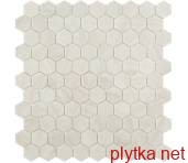 Керамическая плитка Мозаика Мозайка 31,5*31,5 Desert Bone Hex серый 315x315x0 матовая