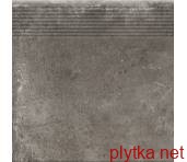 Керамічна плитка Сходинка Piatto Antracyt 30x30x0,9 код 0477 Cerrad 0x0x0