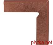 Керамічна плитка Клінкерна плитка TAURUS BROWN 8.1х30 COKOL (цоколь: 2 елементи/правий) 0x0x0