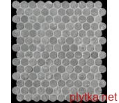 Керамічна плитка Мозаїка ROMA DIAMOND GRIGIO SUP. ROUND GRES MOSAICO 29.5x32.5 FNY9 (мозаїка) 0x0x0