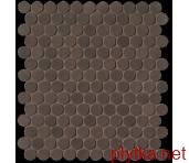 Керамограніт Керамічна плитка Мозаїка MILANO&amp;FLOOR CORTEN ROUND MOSAICO MATT 29.5х32.5 (мозаїка) FNSW 0x0x0
