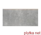 Керамічна плитка Сходинка Montego Grafit 39,7x79,7x0,9 код 0079 Cerrad 0x0x0
