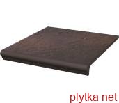 Керамічна плитка Клінкерна плитка SEMIR ROSA 30х33 (сходинка з капіносом) 0x0x0