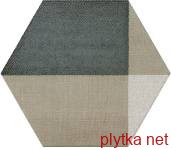 Керамограніт Керамічна плитка K·38 HEXTANGRAM FABRIC TAUPЕ 28.5х33 (шестигранник) (плитка для підлоги та стін) 0x0x0
