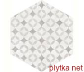 Керамическая плитка Плитка 25,8*29 Hexagonos Alpha Mix-Perla 0x0x0