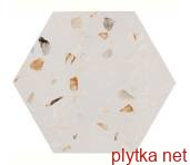 Керамическая плитка Плитка 25,8*29 Hexagon Doria Bianco 0x0x0