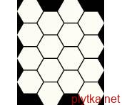 Керамическая плитка Мозаика UNIWERSALNA MOZAIKA PRASOWANA HEKSAGON BIANCO 22х25.5 (мозаика) 0x0x0
